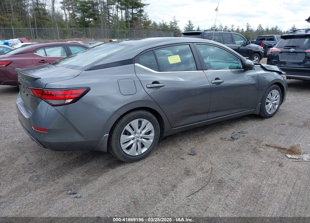 2021 NISSAN SENTRA VIN: 3N1AB8BV8MY275202
