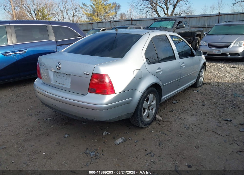 2003 VOLKSWAGEN JETTA GLS TDI VIN: 3VWSP69M43M179283