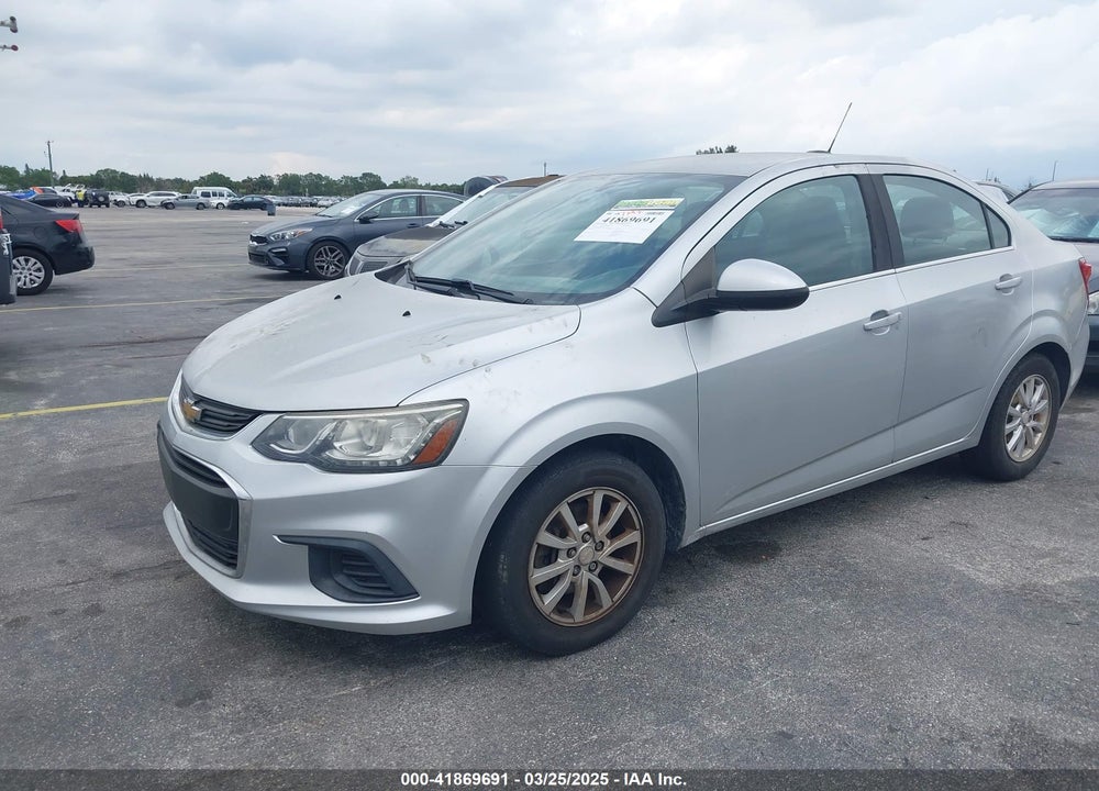 2017 CHEVROLET SONIC LT AUTO VIN: 1G1JD5SH4H4131924