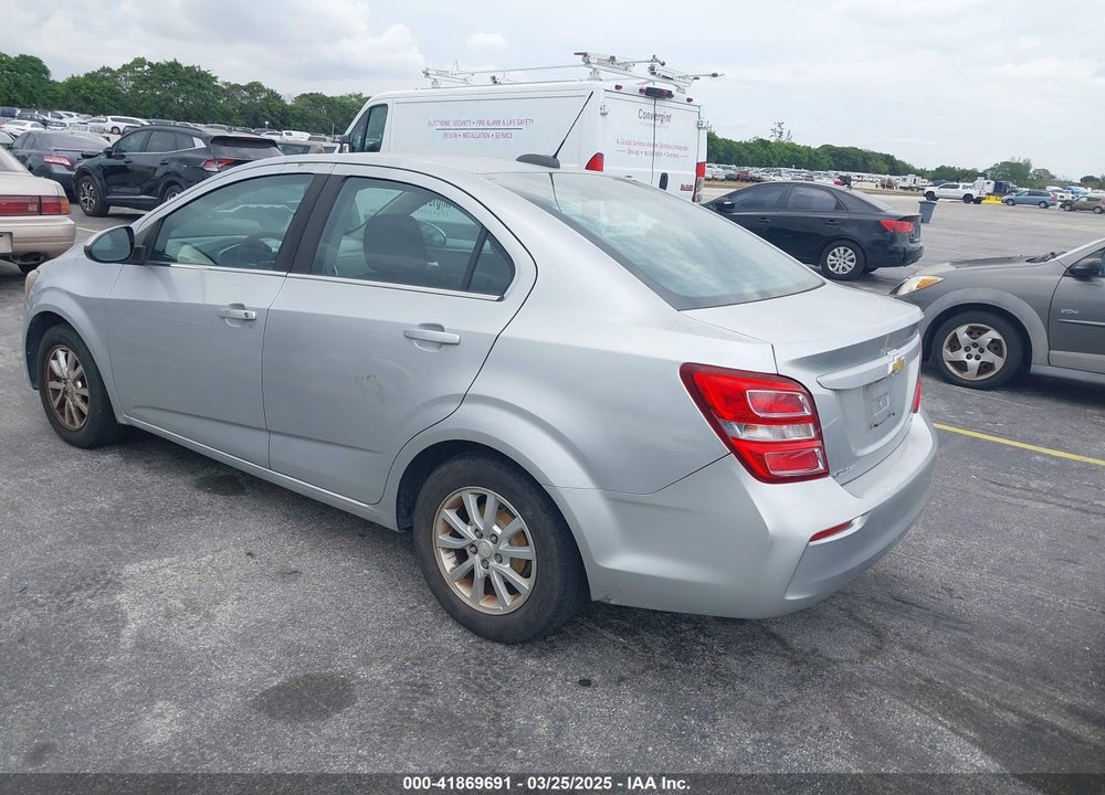 2017 CHEVROLET SONIC LT AUTO VIN: 1G1JD5SH4H4131924