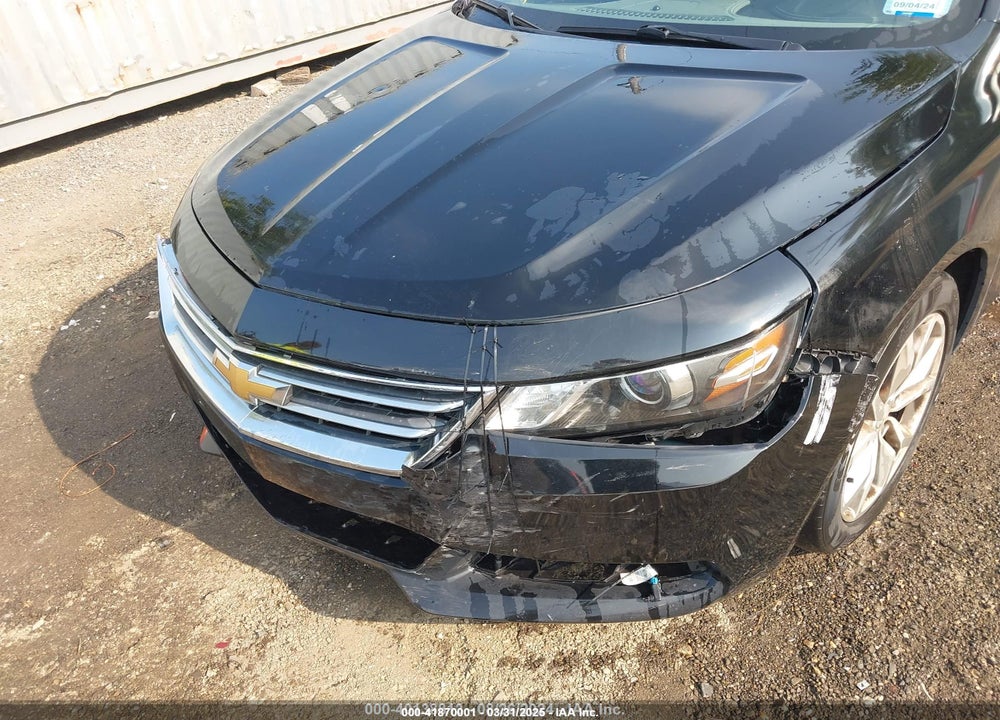 2017 CHEVROLET IMPALA VIN: 2G1105SAXH9168231