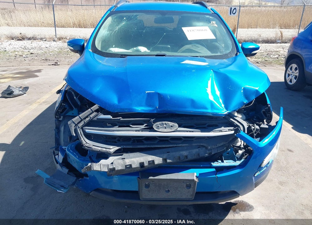 2019 FORD ECOSPORT SE VIN: MAJ6S3GL8KC302214