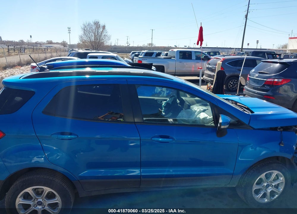 2019 FORD ECOSPORT SE VIN: MAJ6S3GL8KC302214