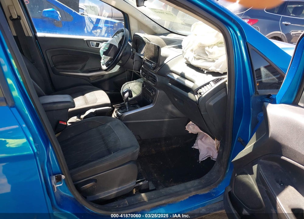 2019 FORD ECOSPORT SE VIN: MAJ6S3GL8KC302214