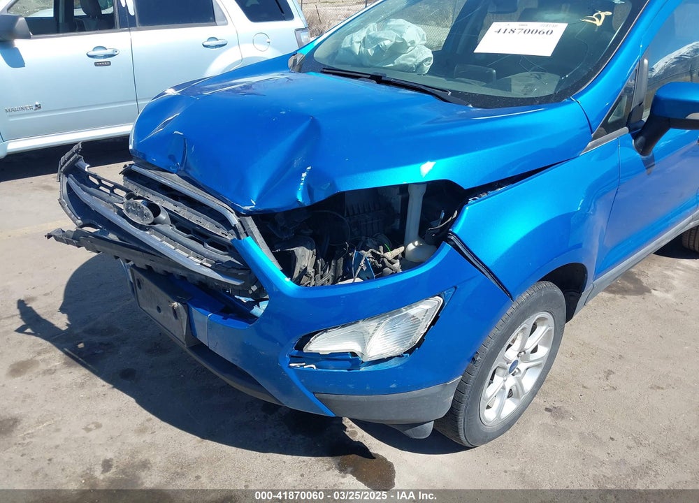 2019 FORD ECOSPORT SE VIN: MAJ6S3GL8KC302214
