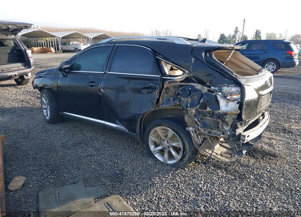 2012 LEXUS RX350 VIN: 2T2BK1BA9CC127012
