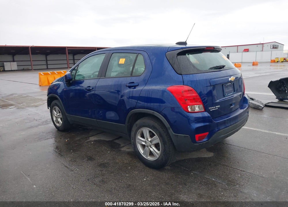 2017 CHEVROLET TRAX VIN: 3GNCJNSB1HL190015