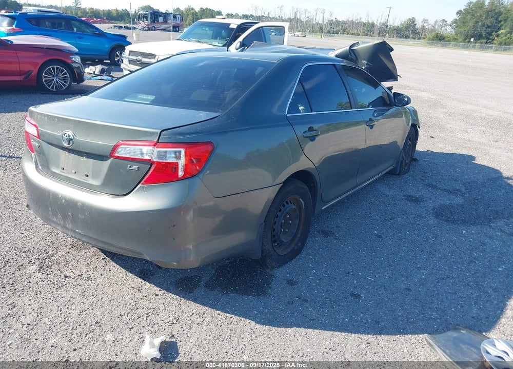 2013 TOYOTA CAMRY LE VIN: 4T1BF1FK8DU659265