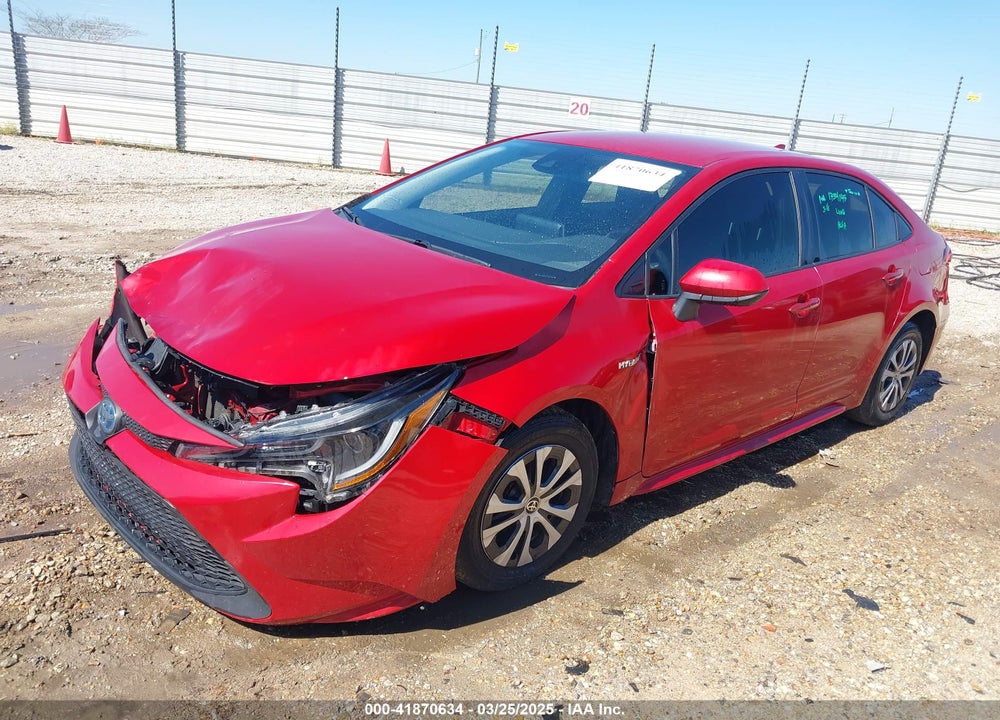 2021 TOYOTA COROLLA VIN: JTDEAMDE7MJ004448