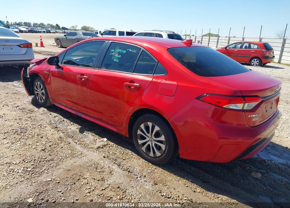 2021 TOYOTA COROLLA VIN: JTDEAMDE7MJ004448