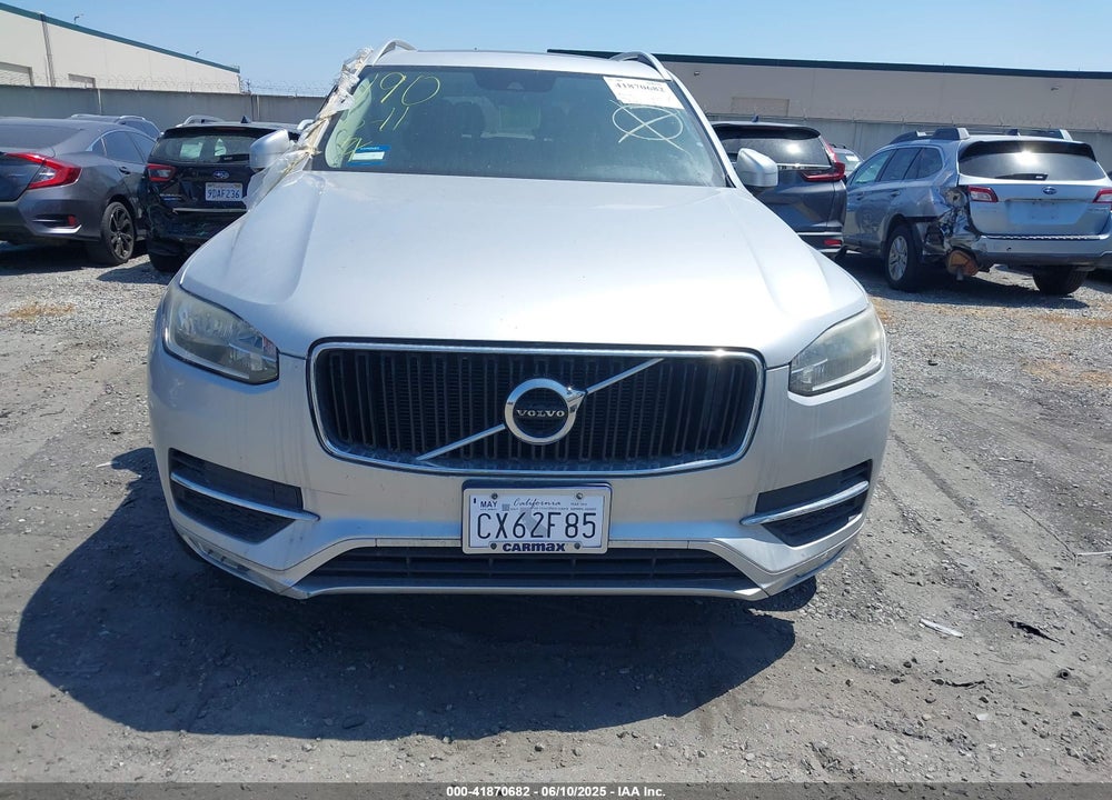 2016 VOLVO XC90 T6 MOMENTUM VIN: YV4A22PK5G1033319