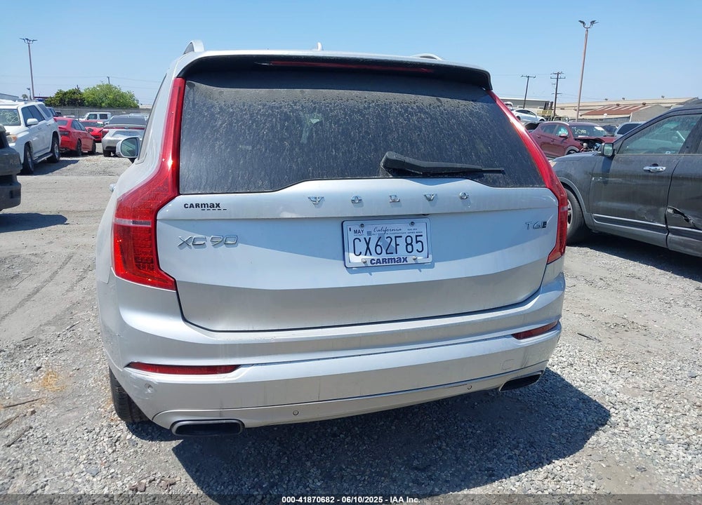 2016 VOLVO XC90 T6 MOMENTUM VIN: YV4A22PK5G1033319