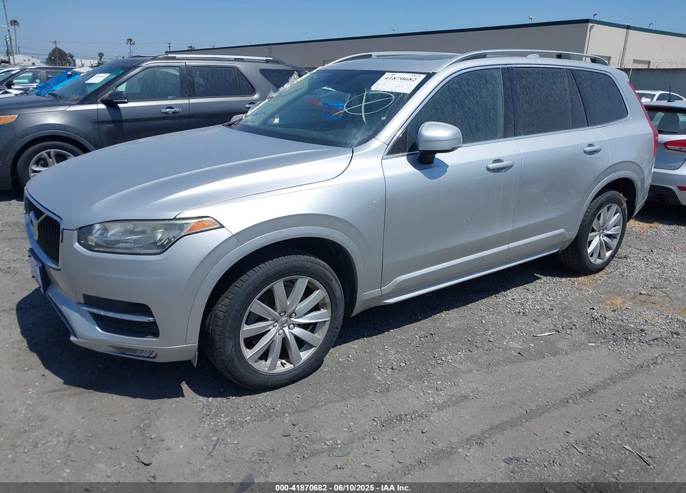 2016 VOLVO XC90 T6 MOMENTUM VIN: YV4A22PK5G1033319