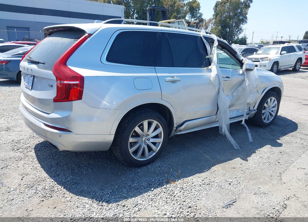 2016 VOLVO XC90 T6 MOMENTUM VIN: YV4A22PK5G1033319