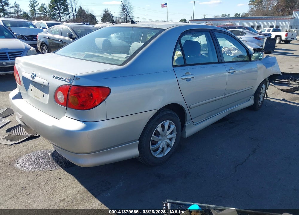 2004 TOYOTA COROLLA S VIN: 1NXBR32E84Z335879