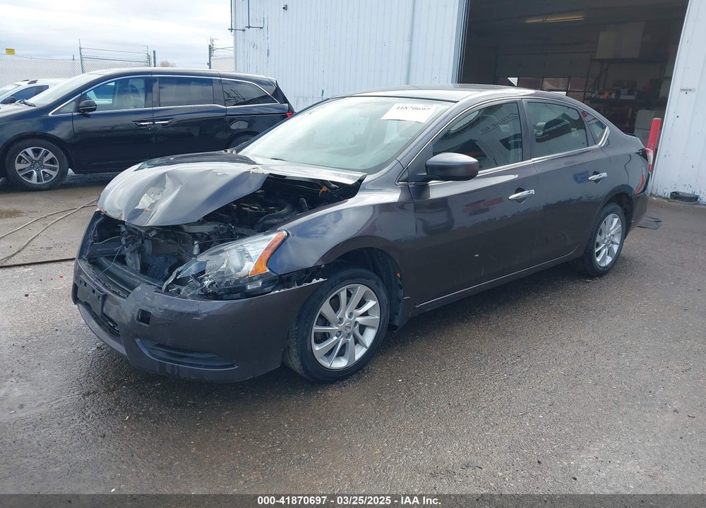 2014 NISSAN SENTRA SV VIN: 3N1AB7AP0EY288931