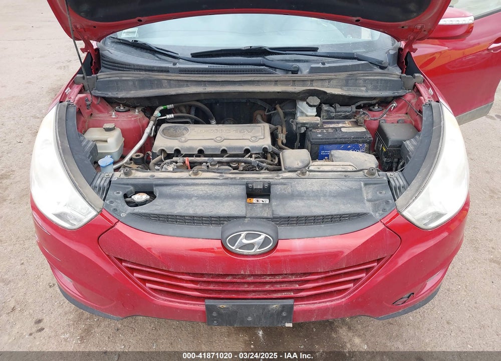 2013 HYUNDAI TUCSON VIN: KM8JUCAC1DU604458