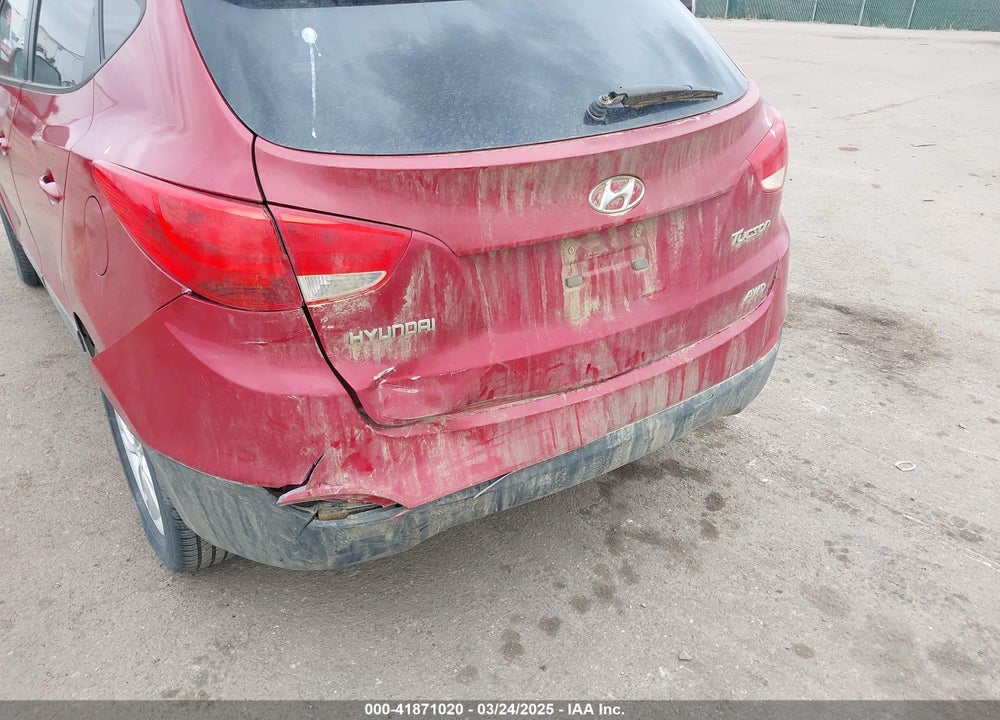 2013 HYUNDAI TUCSON VIN: KM8JUCAC1DU604458
