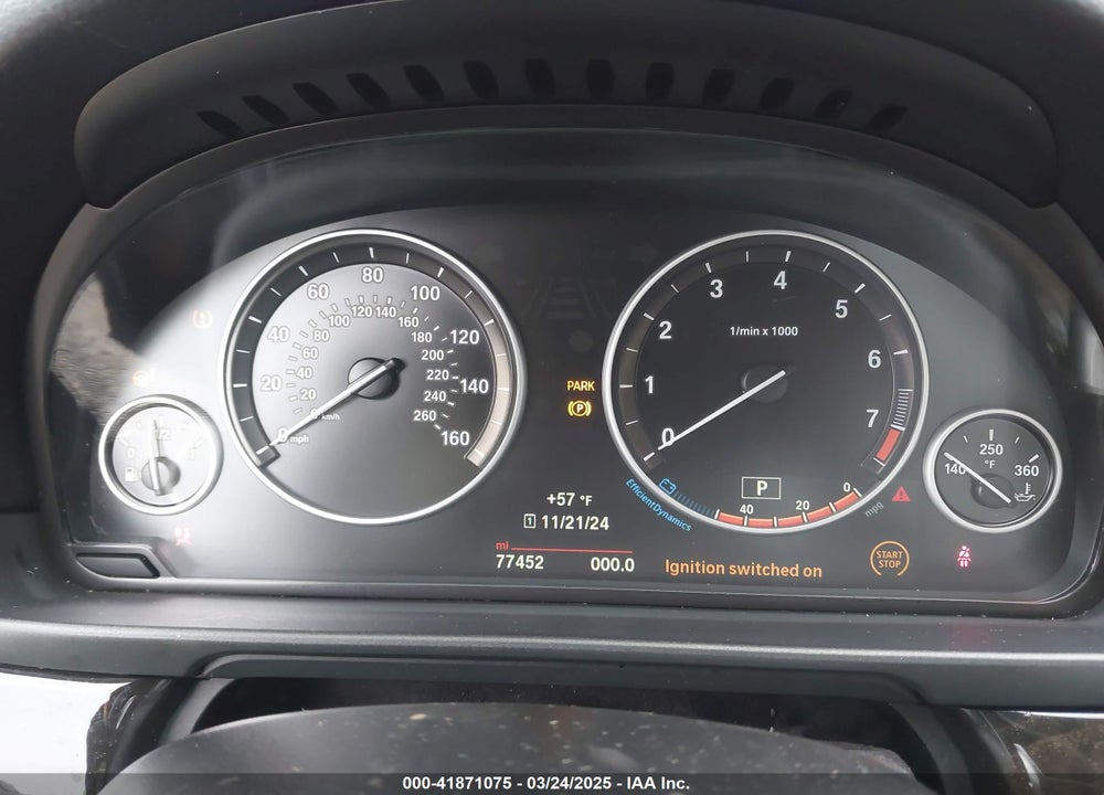 2016 BMW 5 SERIES VIN: WBA5A5C57GD529498