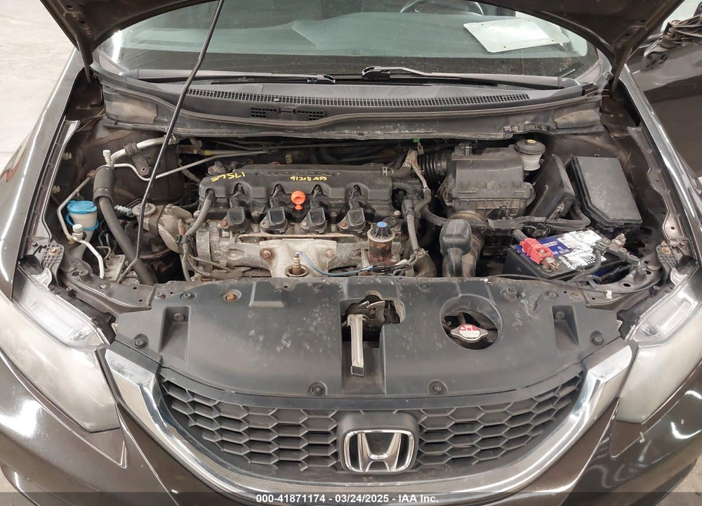 2014 HONDA CIVIC LX VIN: 2HGFB2F53EH518238