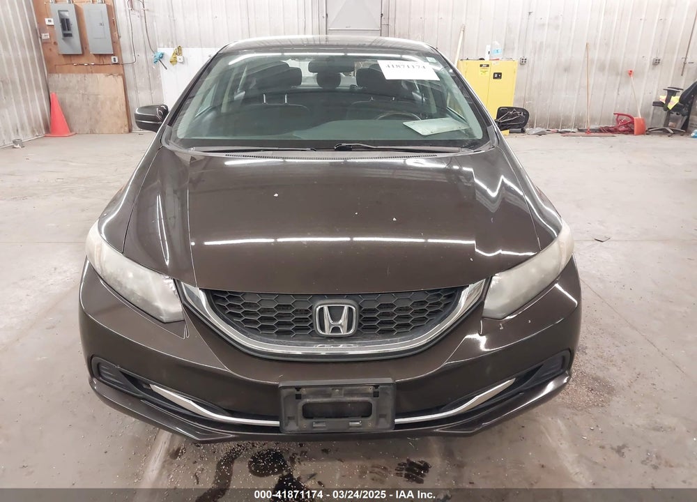2014 HONDA CIVIC LX VIN: 2HGFB2F53EH518238