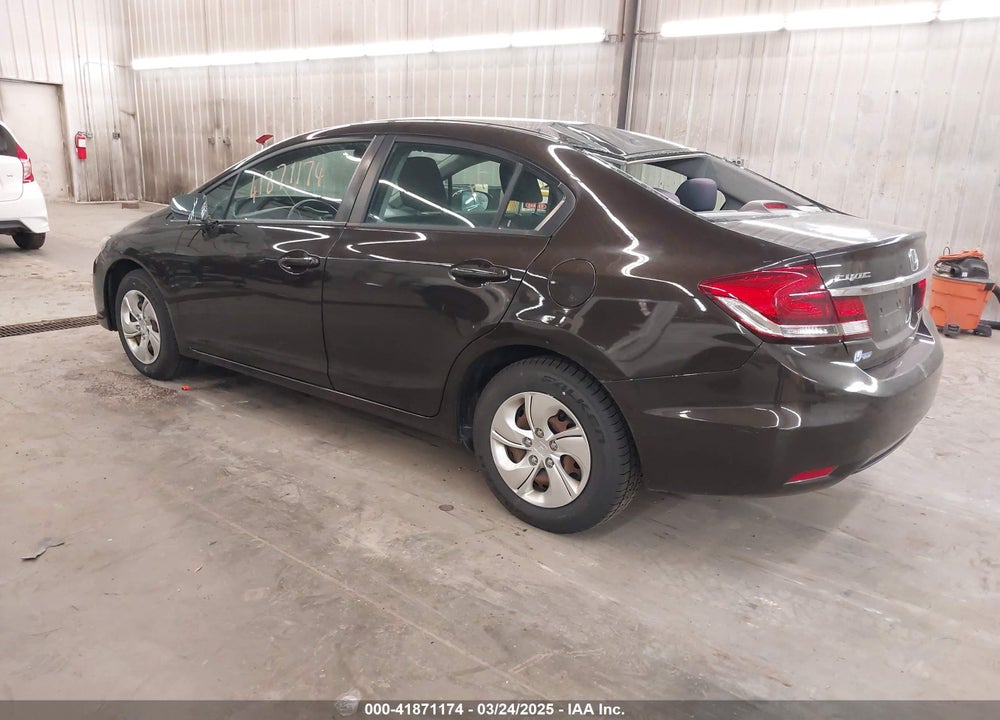 2014 HONDA CIVIC LX VIN: 2HGFB2F53EH518238