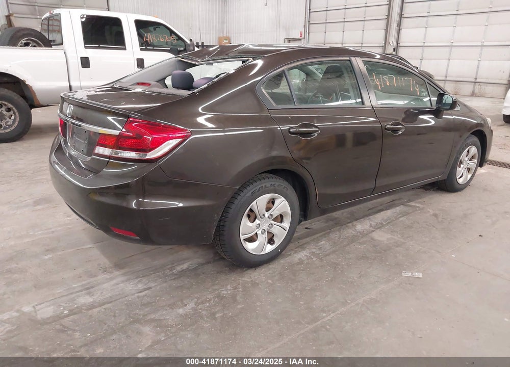 2014 HONDA CIVIC LX VIN: 2HGFB2F53EH518238