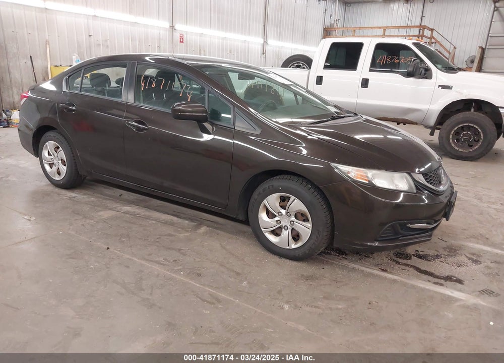 2014 HONDA CIVIC LX VIN: 2HGFB2F53EH518238