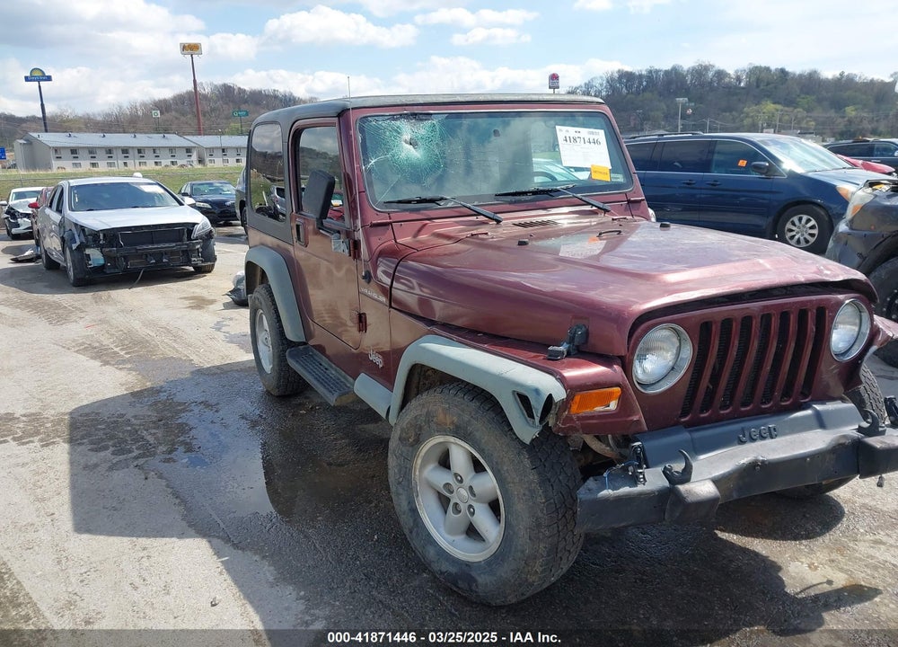2001 JEEP WRANGLER / VIN: 1J4FA29P21P300094