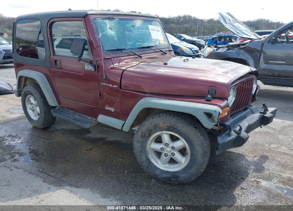 2001 JEEP WRANGLER / VIN: 1J4FA29P21P300094