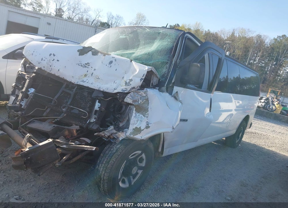 2012 CHEVROLET EXPRESS 3500 LS VIN: 1GAZGZFG9C1103422