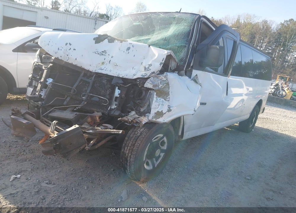 2012 CHEVROLET EXPRESS 3500 LS VIN: 1GAZGZFG9C1103422