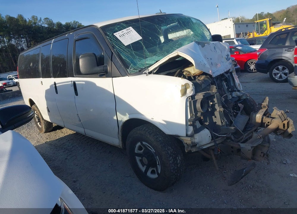 2012 CHEVROLET EXPRESS 3500 LS VIN: 1GAZGZFG9C1103422