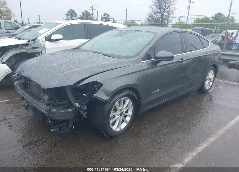 2019 FORD FUSION HYBRID VIN: 3FA6P0LU2KR200262