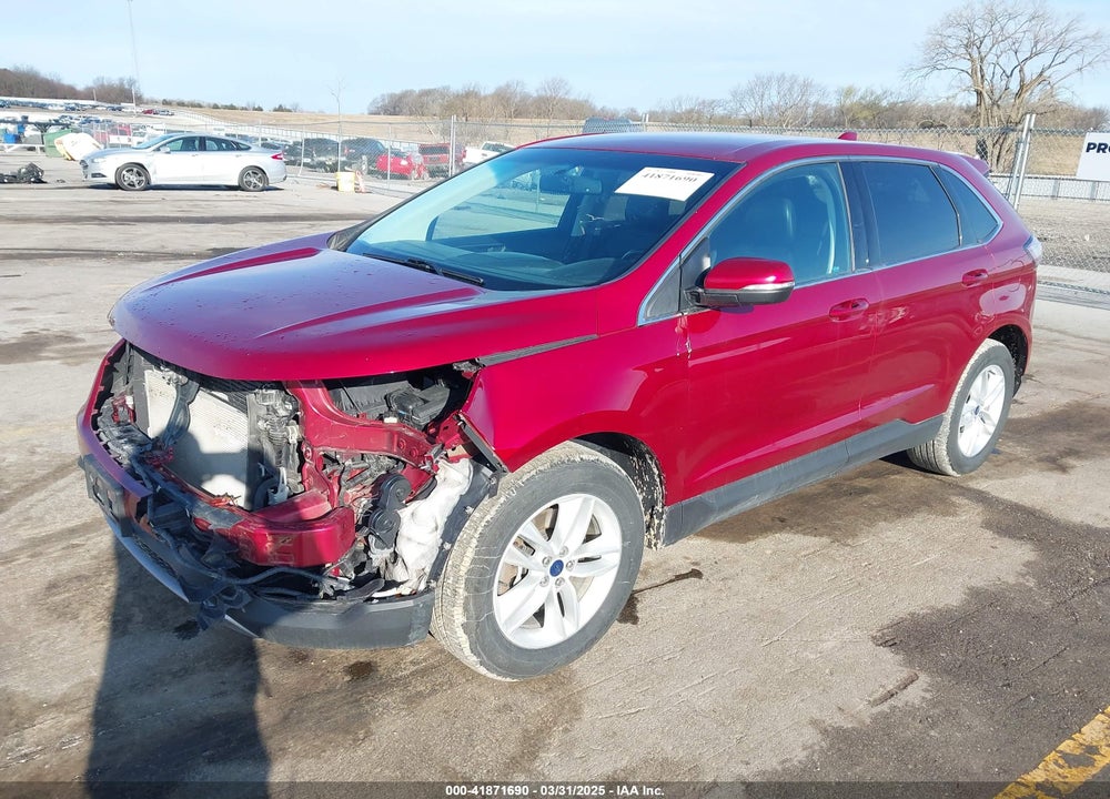 2015 FORD EDGE VIN: 2FMTK4J86FBC00614