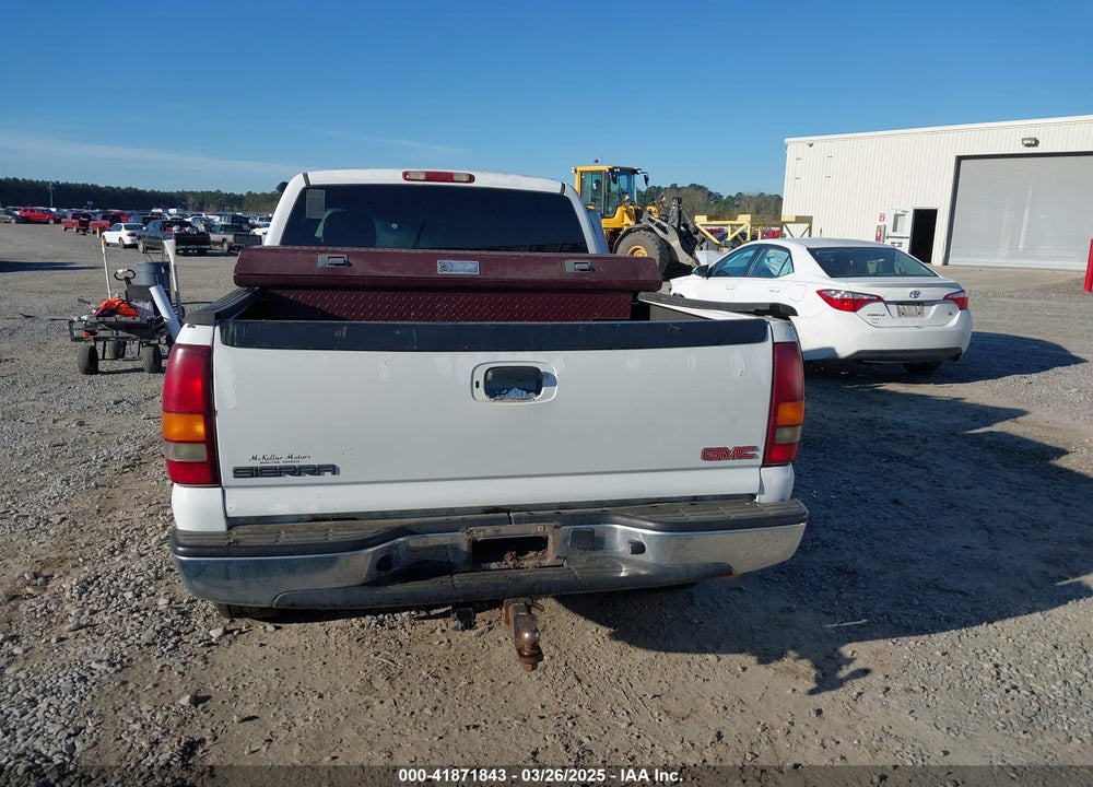 2002 GMC SIERRA 1500 SLE VIN: 2GTEK19T121283082