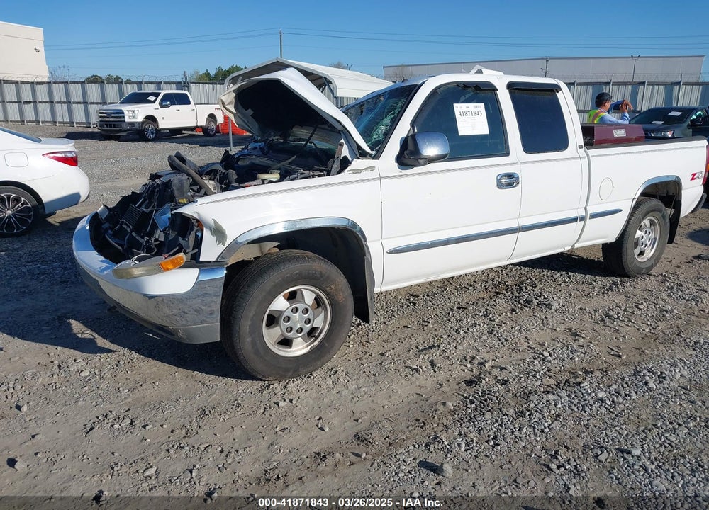 2002 GMC SIERRA 1500 SLE VIN: 2GTEK19T121283082