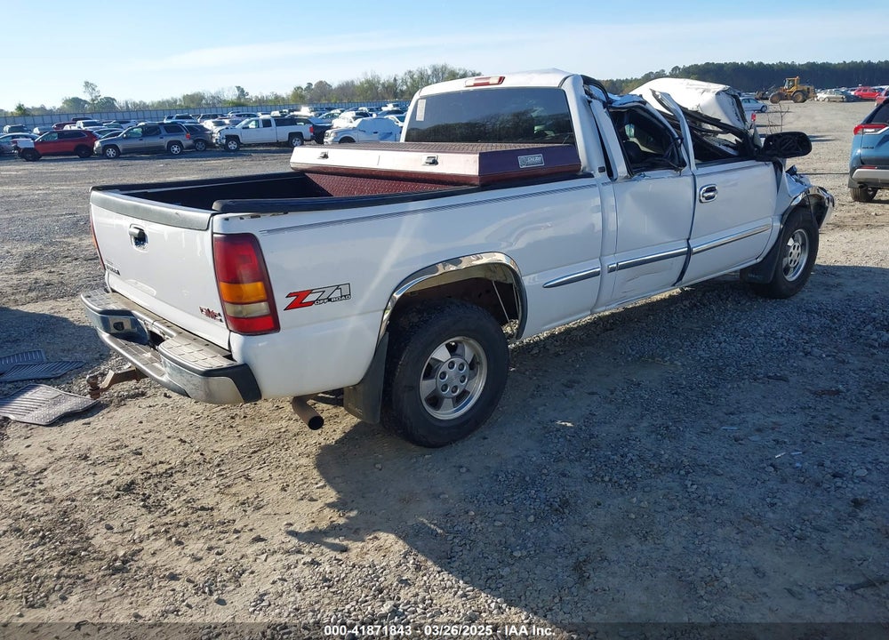 2002 GMC SIERRA 1500 SLE VIN: 2GTEK19T121283082