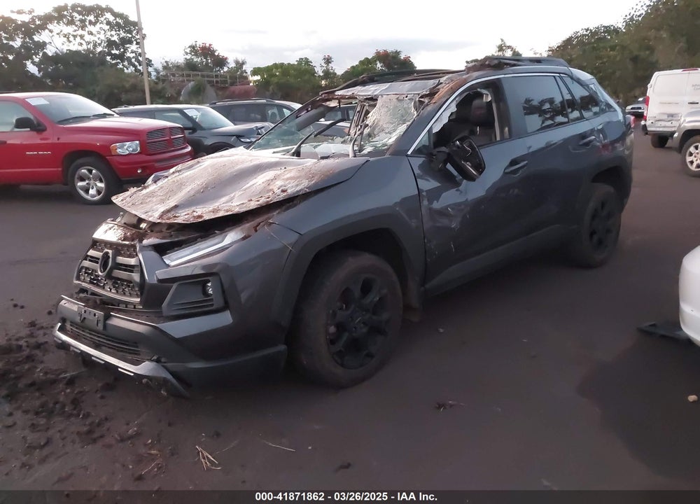 2022 TOYOTA RAV4 TRD OFF ROAD VIN: 2T3S1RFV3NW301460
