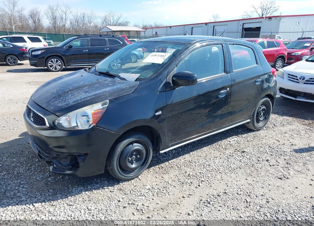 2017 MITSUBISHI MIRAGE VIN: ML32A3HJ1HH009665