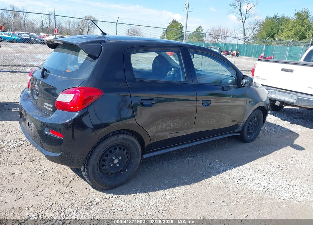 2017 MITSUBISHI MIRAGE VIN: ML32A3HJ1HH009665
