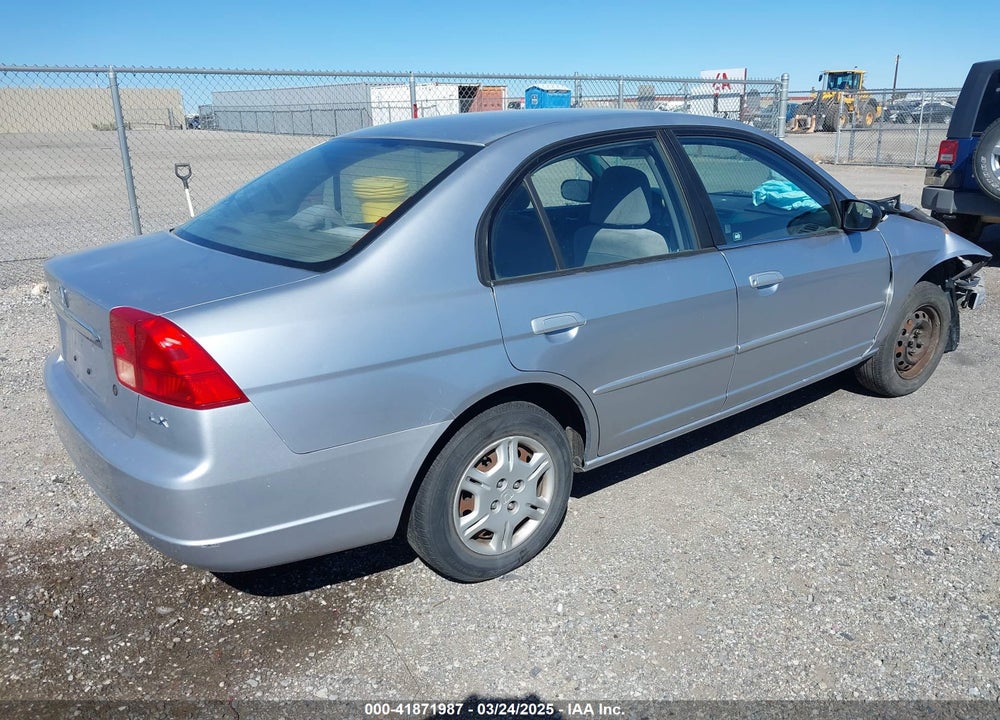 2002 HONDA CIVIC LX VIN: 2HGES16542H590910