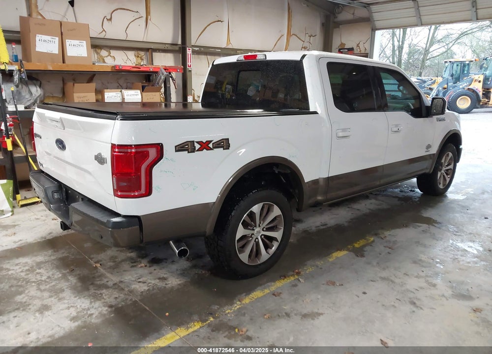 2016 FORD F-150 KING RANCH VIN: 1FTEW1EG3GFC61470