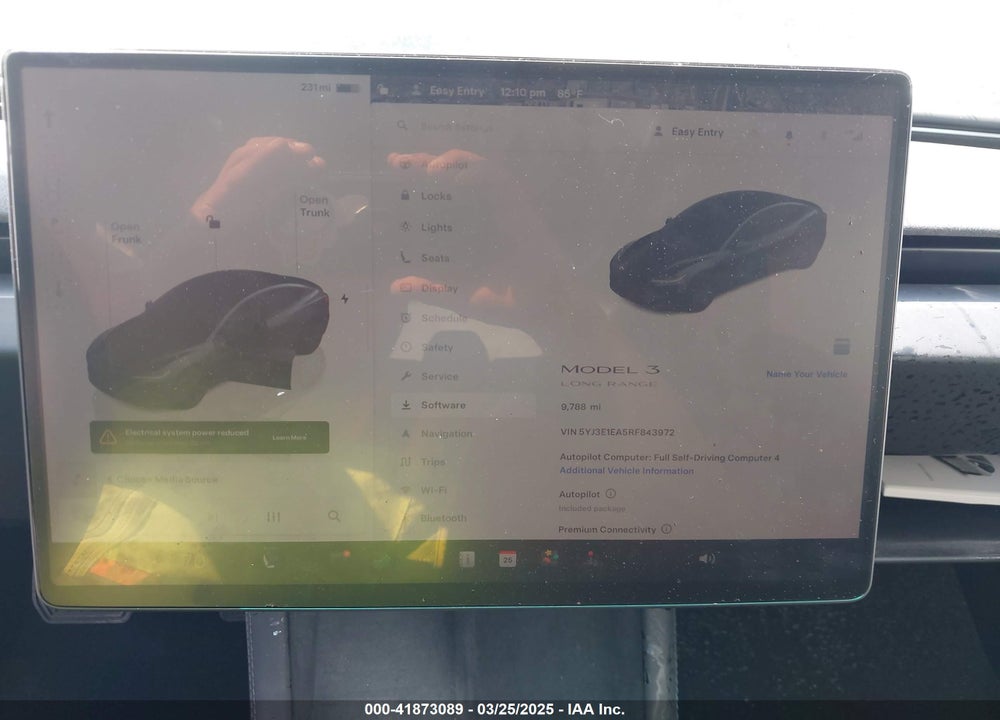 2024 TESLA MODEL 3 VIN: 5YJ3E1EA5RF843972