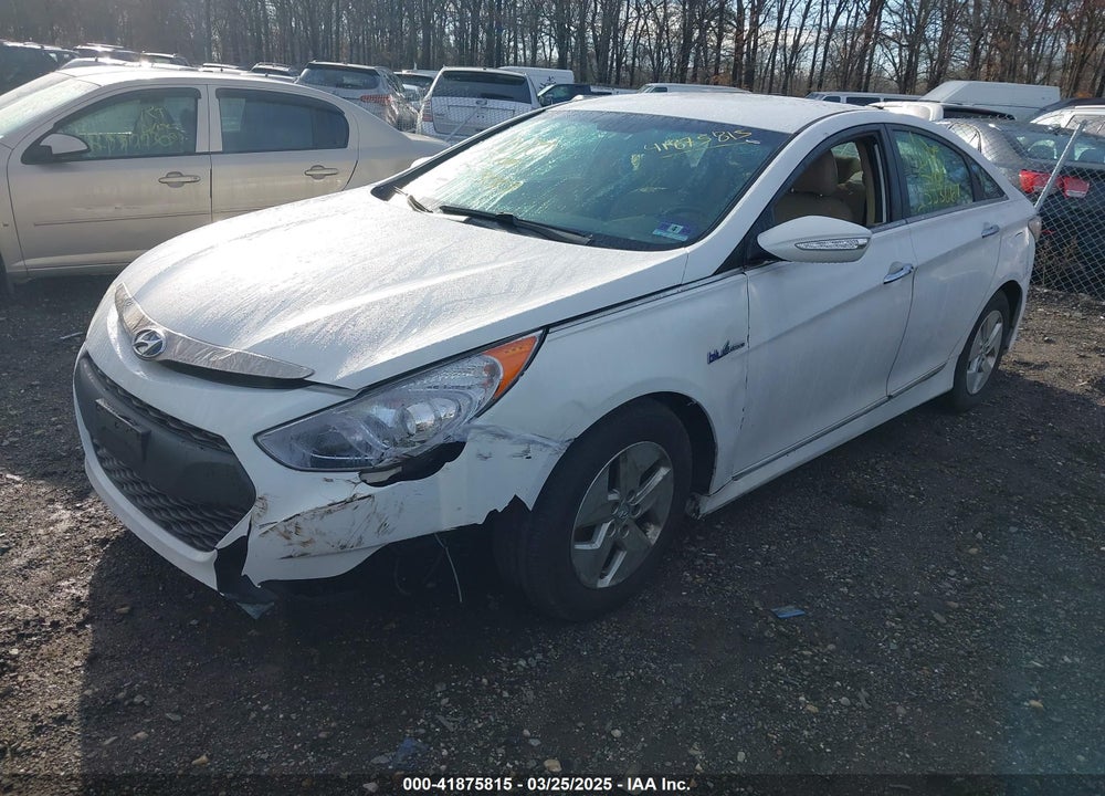 2012 HYUNDAI SONATA HYBRID VIN: KMHEC4A43CA060306