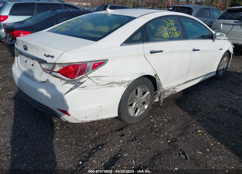 2012 HYUNDAI SONATA HYBRID VIN: KMHEC4A43CA060306