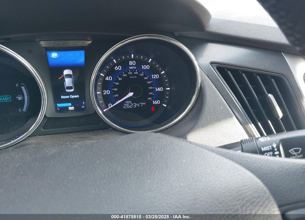 2012 HYUNDAI SONATA HYBRID VIN: KMHEC4A43CA060306