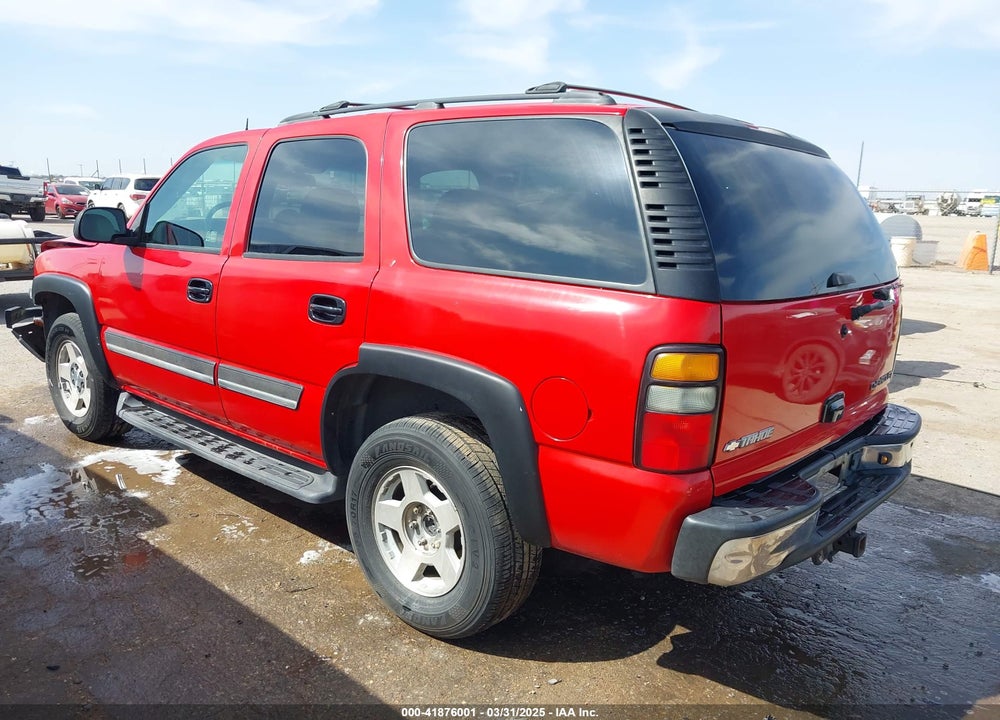 2005 CHEVROLET TAHOE LT VIN: 1GNEC13T35R253610