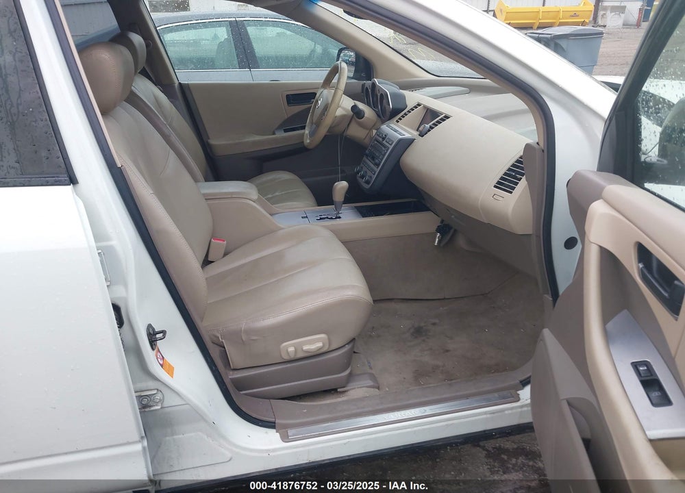 2005 NISSAN MURANO SL VIN: JN8AZ08W75W439711