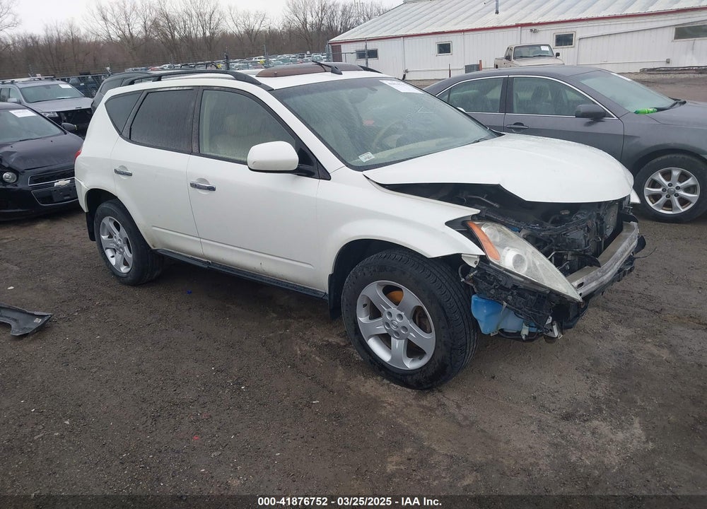 2005 NISSAN MURANO SL VIN: JN8AZ08W75W439711